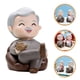 thumbnail image 4 of Elderly Grandpa Figurines Cake Decoration for Wedding Anniversary Party (Sofa Grandfather Style), 4 of 4
