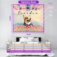 thumbnail image 5 of Freedom Corgi on Independence Day 4th of July Tapestry Welsh Corgi Dog Lover Gifts Idea Wall Hanging Backdrop Home Decor - 01005, 5 of 5