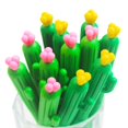 thumbnail image 2 of ZCtt Cactus Shaped Roller Pen Set, Gel Ink Pens, Fine Point, 0.5mm, Black Ink, 20 Count, 2 of 4