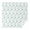White-1, variant on 42x42 Inch Waterproof Square Tablecloth, Thickened Polyester Table Cover for Dining & Parties, Floral Print