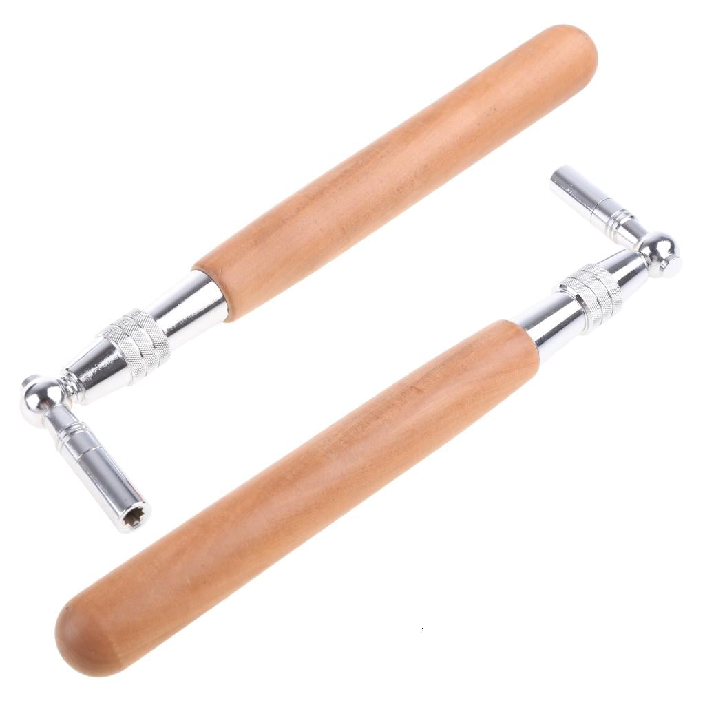 CEORPER Wooden Handle Piano Tuning Lever Repair Musical Instruments Tool Durable