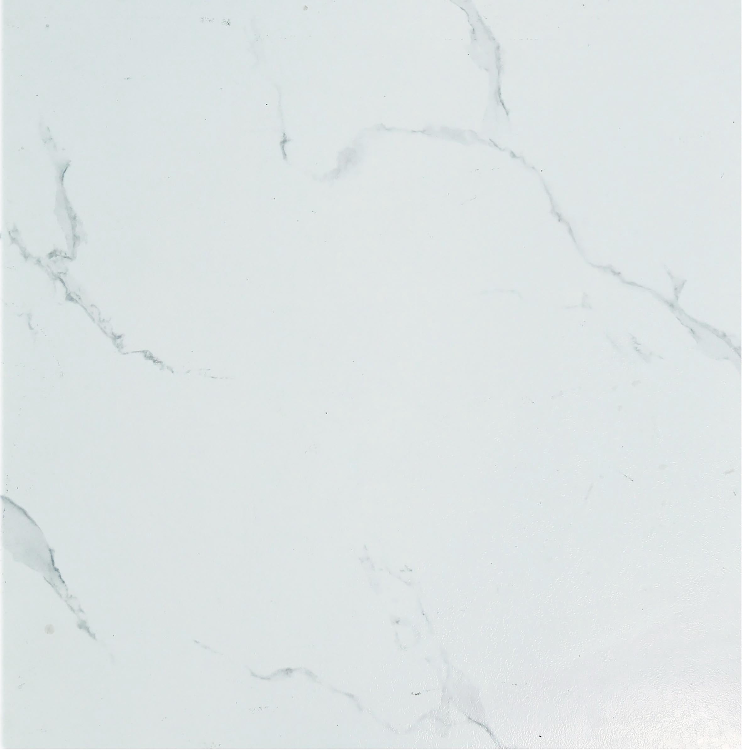 Peel and Stick Vinyl Flooring Tiles, White, 24" x 24", 10-pack/39 sq ft