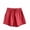 Red, variant on PIWHJQK Women Cotton and Linen Shorts Women's Solid High Waist Loose 5 Inch Cotton Linen Shorts Slim Look Bottoms