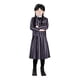 thumbnail image 3 of Miércoles Inspirado Disfraz De Niña Gótica Uniforme Escolar Infantil Grande, 3 of 3