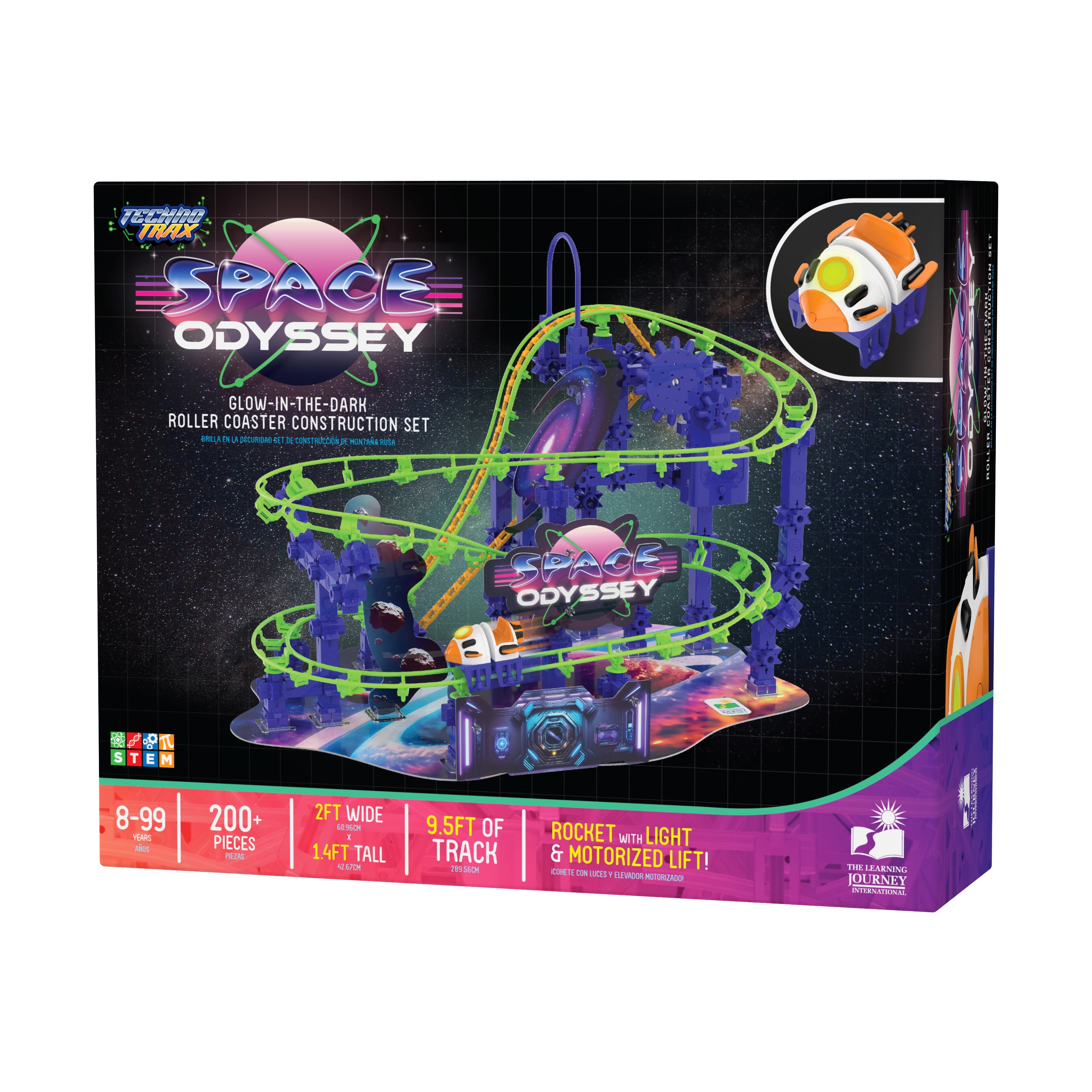 The Learning Journey Techno Trax - Space Odyssey: 200+ Pcs