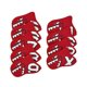 thumbnail image 1 of Juego de 9 fundas para hierros de golf, funda protectora de neopreno para palos de golf. Rojo, 1 of 9