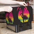 thumbnail image 7 of Picia Flamingo And Palm Trees At Sunset Print 2 Slice Toaster Cover , Toaster Protector Dustproof Kitchen Appliance Cover, Kitchen Appliance Dustproof Protector, 7 of 7