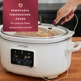 thumbnail image 4 of Crock-Pot Programmable 6-Quart Slow Cooker with Sous Vide, Oat Milk, 4 of 7