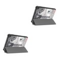 thumbnail image 3 of Monstrate Funda de tableta plegable impresa, Protector de tapa electrónica, carcasa de dispositivo a prueba de golpes con soporte, reemplazo de oficina Type1 NO1, 3 of 6