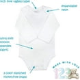 thumbnail image 2 of Baby bodysuit, baby onesie, boy girl unisex infant bodysuit, 2 of 10