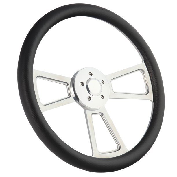 Peterbilt May 1986 April 1998 18" Polished Billet & Half Wrap