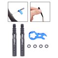 thumbnail image 3 of Almencla Air Nozzle Valve Extender Valves Extension Bike Valve Tire Accessories Not removable 45mm, 3 of 8