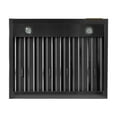 thumbnail image 4 of 36 in. 900 CFM Wall Mounted Range Hood in Titanium Stainless Steel, 4 of 6