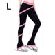 thumbnail image 4 of Eigraketly pantalones largos de patinaje sobre hielo medias de spandex pantalones de patinaje pantalones de entrenamiento de equipo amigables con la piel Uniforme atlético Rosa/L Eigraketly OD025264-15, 4 of 5