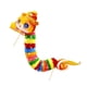 thumbnail image 3 of Serpiente de papel de año Nuevo chino, adorno de serpiente de año Nuevo largo, decoración de dibujos animados, papel de danza de serpiente para, 3 of 8