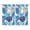 Tropical Palm, variant on Tropical Palm Inspired 2-Piece Kitchen Curtain Set, 52x84 Inch Vibrant Botanical Print Semi-Sheer Tier Curtains for Farmhouse