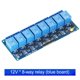 thumbnail image 3 of [8 Canales 12V] 1/2/4/6/8/16 Canales 5V/12V/24V Con Tablero Control Relé Optoacoplador Con Relé Indicadora (8 Canales 12V), 3 of 8