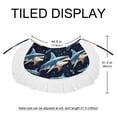 thumbnail image 5 of Shark Chiffon Summer Dress with Polyester Straps - Women's Beach Dresses, 5 of 6