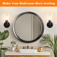 thumbnail image 3 of Juego de 2 apliques de pared DINGLILIGHTING, moderno tocador de baño, 3 of 7