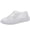 White, variant on Women's Low-Top Sneakers Wedding Shoes Bridal Sneakers Flats Bride Tennis Shoes Lace Sneakers Mesh Breathable Soft Trendy Spring Summer Daily Canvas Shoes