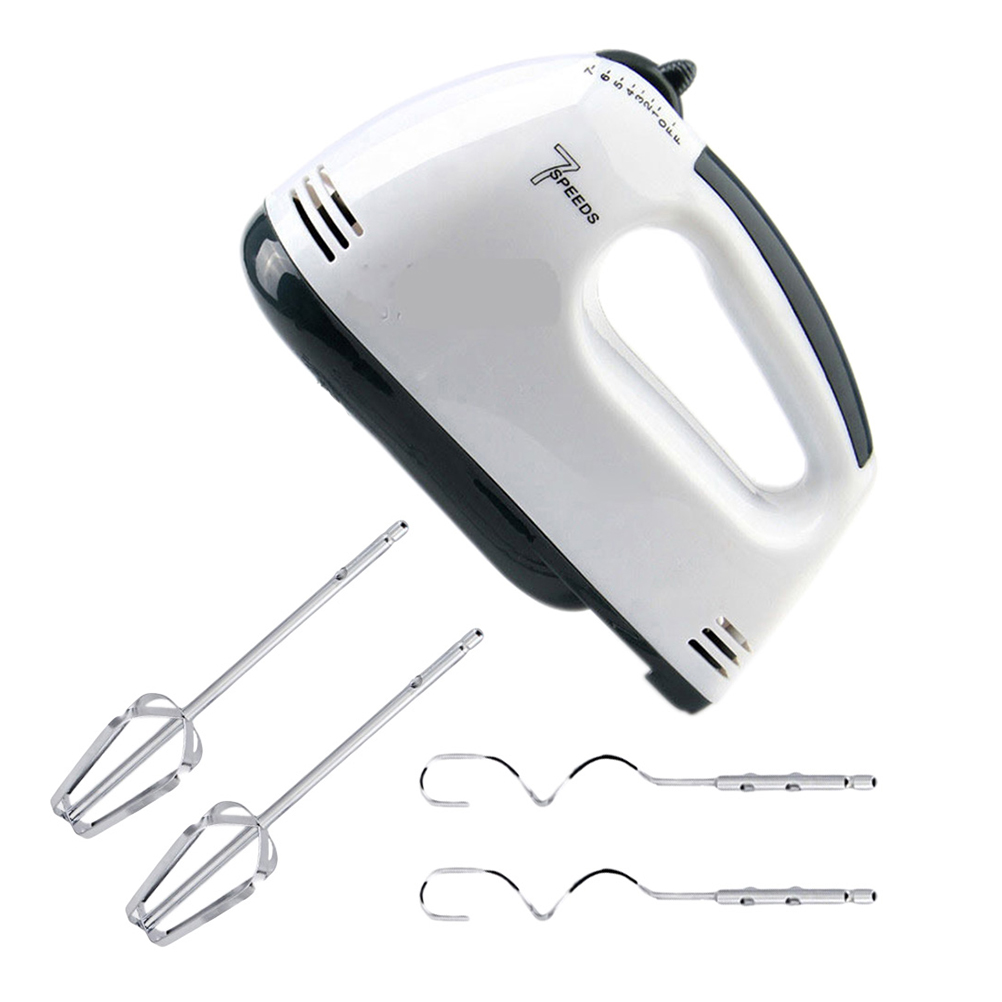 NUOLUX Electric Egg Whisk Handheld Cream Mixer Cake Baking Mixer UK
