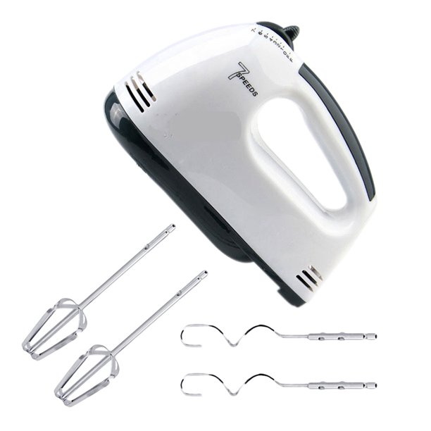 NUOLUX Electric Egg Whisk Handheld Cream Mixer Cake Baking Mixer UK