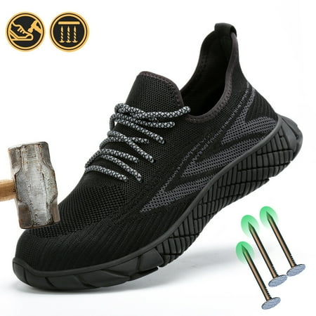 

Men‘s Lace-up Anti-puncture Anti-smash Safety Work Shoes
