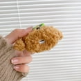 thumbnail image 6 of Yatchen Plush Case for AirPods Pro,Kawaii Cute 3D Cartoon Fur Teddy Dog with Green Hat Sunglasses Funny Furry Airpods Pro Cover with Keychain Protector Women Girls for AirPods Pro, 6 of 14