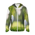thumbnail image 1 of Balery golf ball perched on a tee Sudadera ligera de manga larga con capucha y protección solar UPF 50+ para hombre y mujer, ideal para pesca y running-XX-Large, 1 of 7