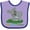 Lavender and Purple, variant on Inktastic Autism Love, Support, Awareness Elephants Boys or Girls Baby Bib