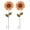 36 hx2, variant on Flower Garden Stakes Metal - 22" Spring Yard Art - Decorative Plant Stake for Lawn, Patio, Pathway - Indoor Outdoor Decor