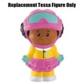 thumbnail image 5 of Replacement Figure for Fisher-Price Little People Advent Calendar - DGF96 ~ Includes Figure of Tessa Dressed in Pink & Yellow Snowboard Gear, 5 of 5