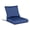 Navy Blue, variant on Aoodor Outdoor Chair Cushions Set, 21"x21", Water Resistant Patio Furniture Deep Seat Cushions with Handle & Adjustable Straps, Gray
