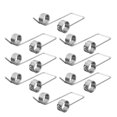 thumbnail image 3 of Torsional Spring Silver 8Pcs 1.4X0.8X0.4In Stainless Steel, 3 of 9