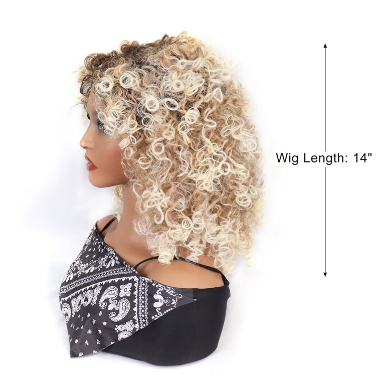 Unique Bargains Lace Front Wigs for Women 14
