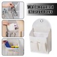 thumbnail image 7 of Wall Mounted Fabric Storage Organizer Multi Pocket Hanging Bag for Dorm Bedroom and Office, 7 of 7