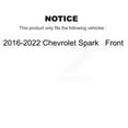 thumbnail image 2 of Kugel Rear Wheel Bearing Hub Assembly 70-512587 for Car 2016-2022 Chevrolet Spark, 2 of 11