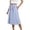 Sky Blue, variant on Ediodpoh Skirts for Women Mid Length Elastic High Waisted Solid Color Skirt for Versatile Casual Wear Midi Skirts for Women Black L