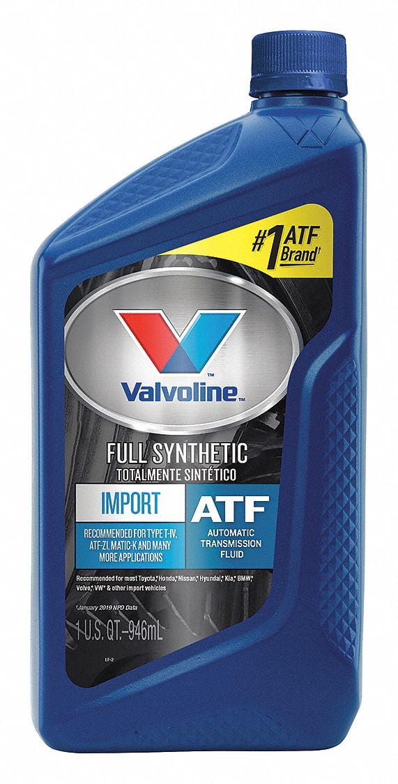 Valvoline Automatic Transmission Fluid,Red,1 qt.  822389