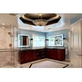 thumbnail image 2 of LED Front-Lighted Bathroom Vanity Mirror: 32" Wide x 32" Tall - Commercial-Grade - Square - Wall-Mounted, 2 of 7