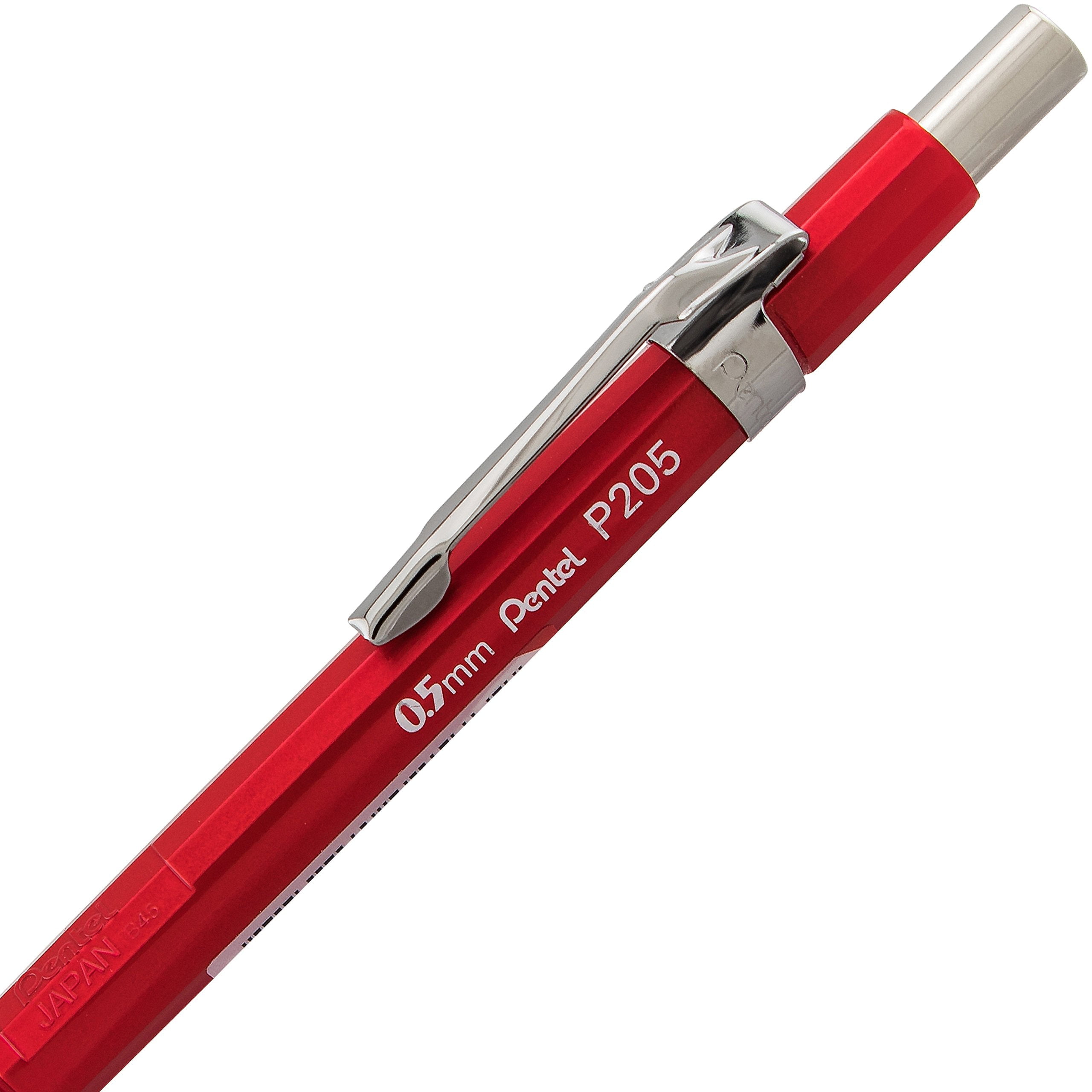 Pentel Sharp Mechanical Pencil, .5mm, Metallic Red - Walmart.com