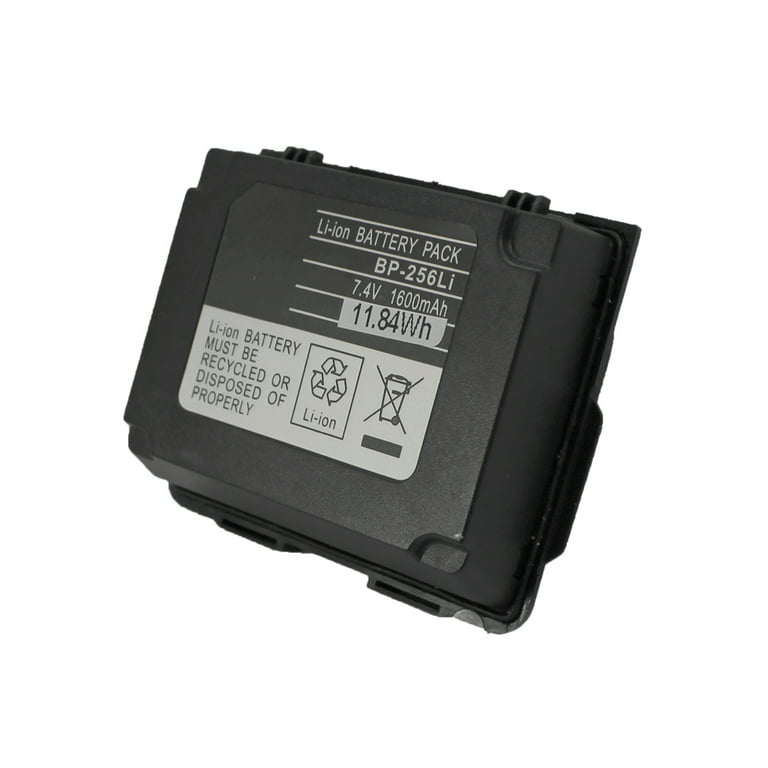 7.4V 1600mAh LI-ION Rechargeable Battery for ICOM BP-256 IC-92AD