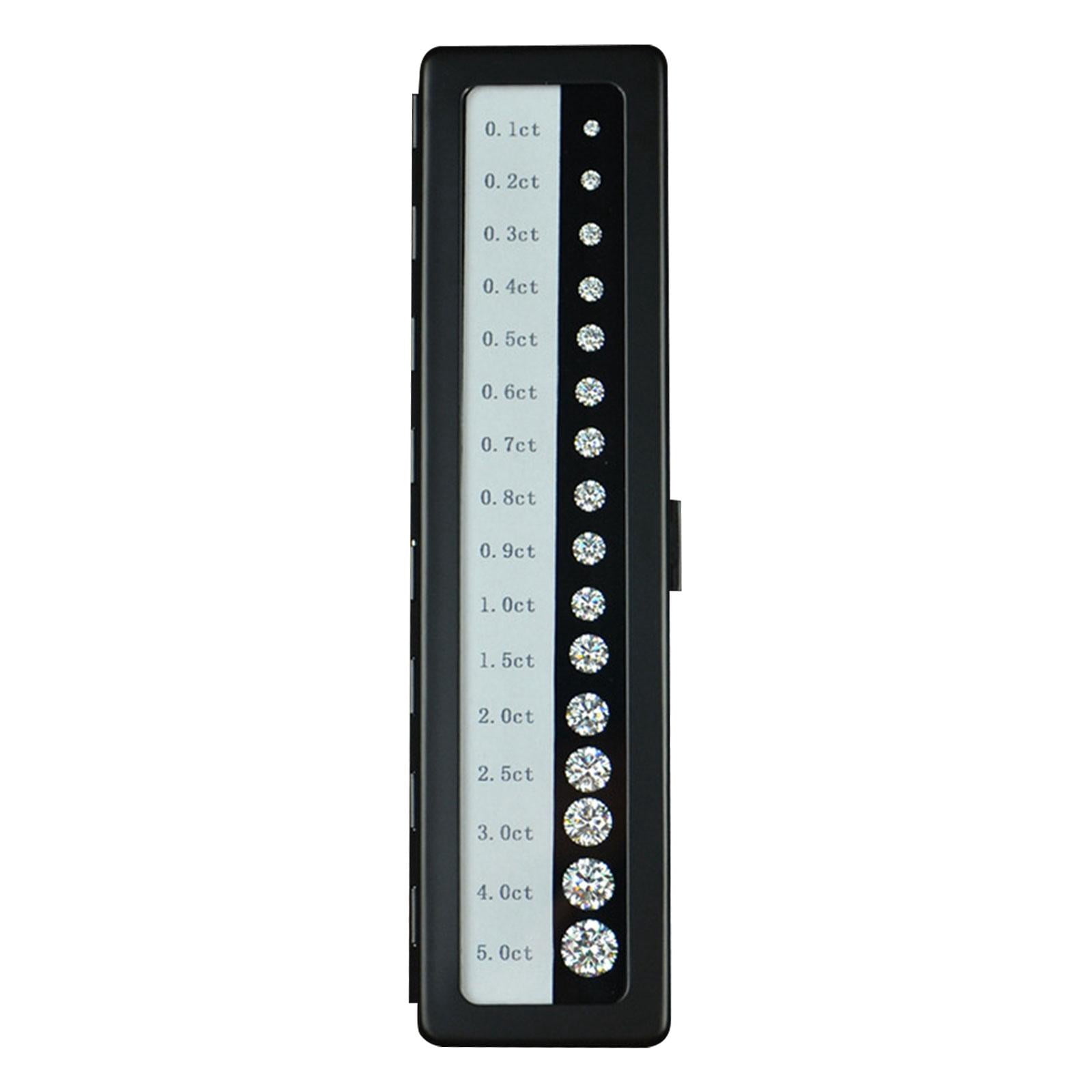 Milageto Tester Tools Diamond Weight High Accuracy Durable black
