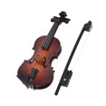 thumbnail image 2 of Casa de de Violín Artesanía en Miniatura Juguetes Ornamento Props Regalos Decoración Casa de Instrumento Musica Salvador Mini violín de casa de muñecas, 2 of 8