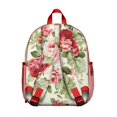 thumbnail image 2 of Floral Bloom Students Backpack - Romantic Rose and Peony Pattern with Durable Construction, Comfortable Dual Shoulder Support for School and Outdoor Use, 2 of 6