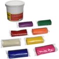 thumbnail image 1 of School Smart 88683 Non-Toxic Modeling Dough - 1/4 Pound Sticks - Set of 8 - Assorted Colors School Smart 88683, 1 of 2