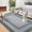 Grey, variant on 2025 New Modern Braided Print Area Washable Rug, Entryway Non-Slip Runners, Ultra-Thin Farmhouse Kitchen Mat, Non-Shedding Accent Carpet, for Bedroom Bedside Laundry