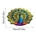 thumbnail image 3 of Tapis en Velours en Forme 3D Élégant Décoratif Doux pour Chambre Salon Garde-Robe, 3 of 6