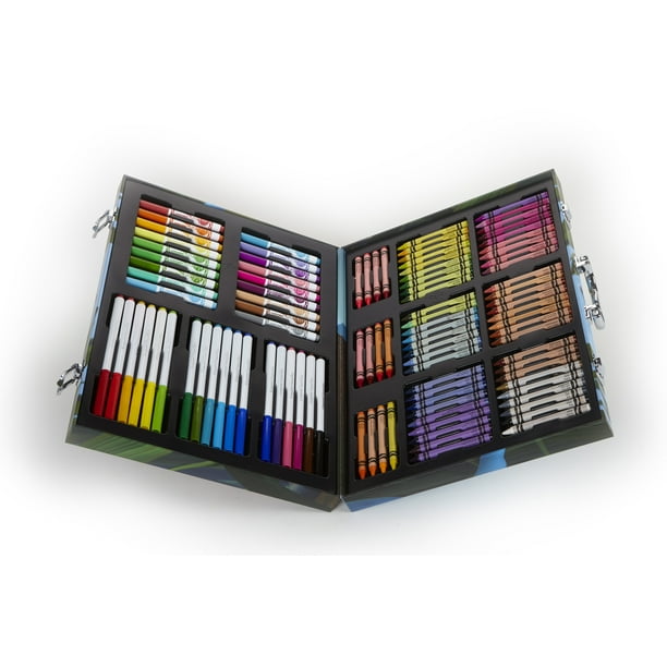 オリジナルアートコレクション#75 Crayola Zigzag Art Case: 140pc Kids Craft Kit with Crayons