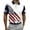 Polos 62#White, variant on WAYUTE Men Polo Shirts 4th of July Independence Day Patriotic Stars and Stripes Print Short Sleeve Button Front Shirt Casual Outdoor